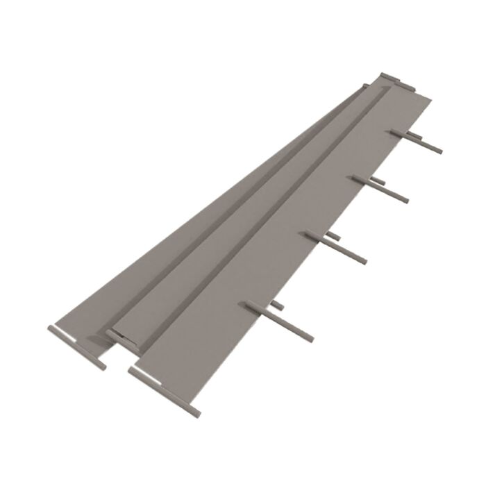 Bordure de plate-bande en métal, lot de 10