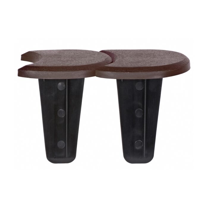 Palissades plates, 3,8 m, à emboîtement simple