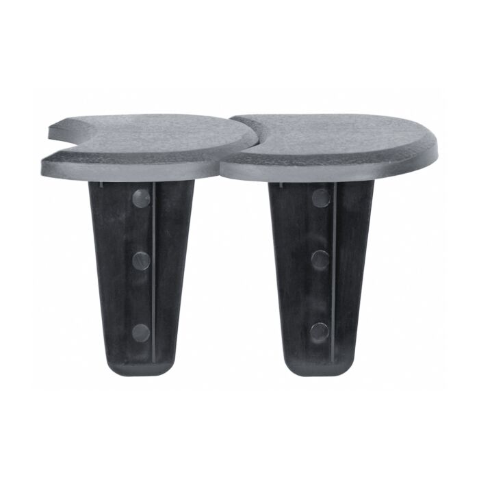 Palissades plates, 3,8 m, à emboîtement simple