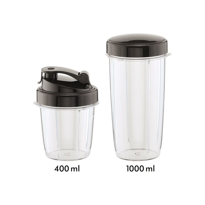 Extracteur de nutriments Trisa Energy Boost, 1000 W, avec 2 gobelets en Tritan