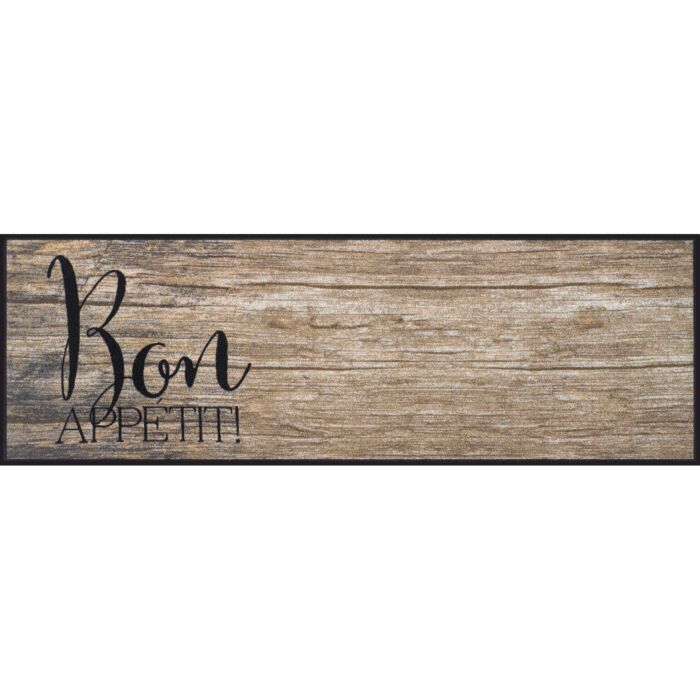 Tapis de passage Bon Apetit, 50x150 cm, antidérapant