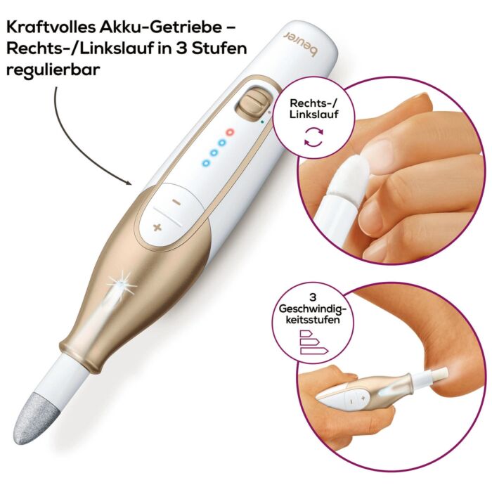 Beurer Manicure und Pedicure-Set, kabellos