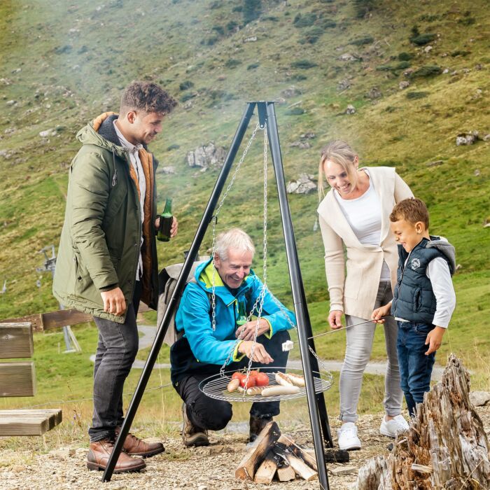 Gril sur trépied «Adventure», Ø 60 cm, réglable en hauteur
