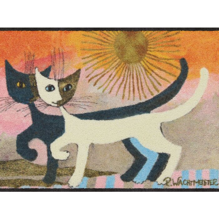 Rosina Wachtmeister Fussmatte «Camminata al mattino», 50 x 75 cm
