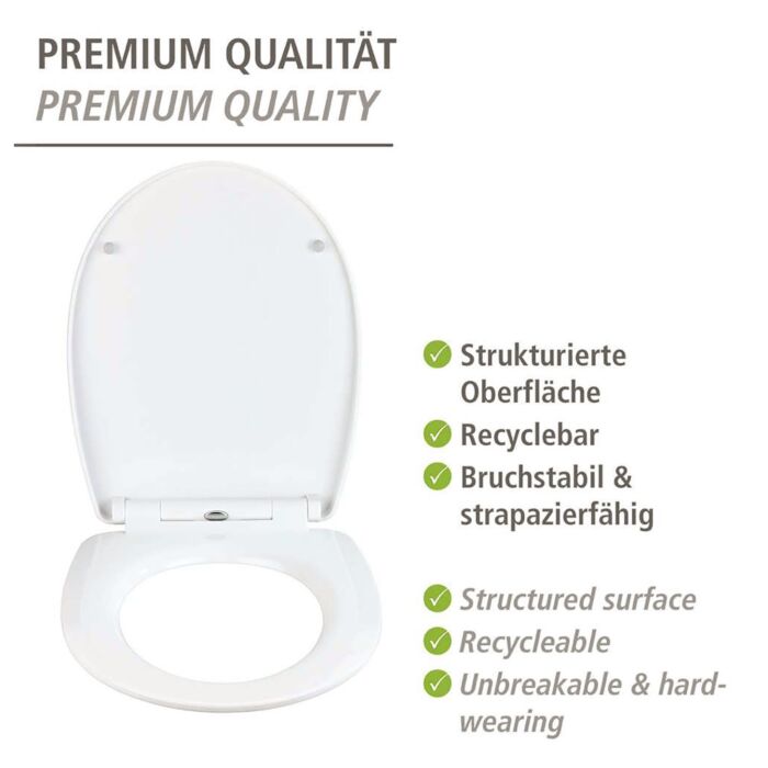 WC-Sitz «Sereno», Absenkautomatik
