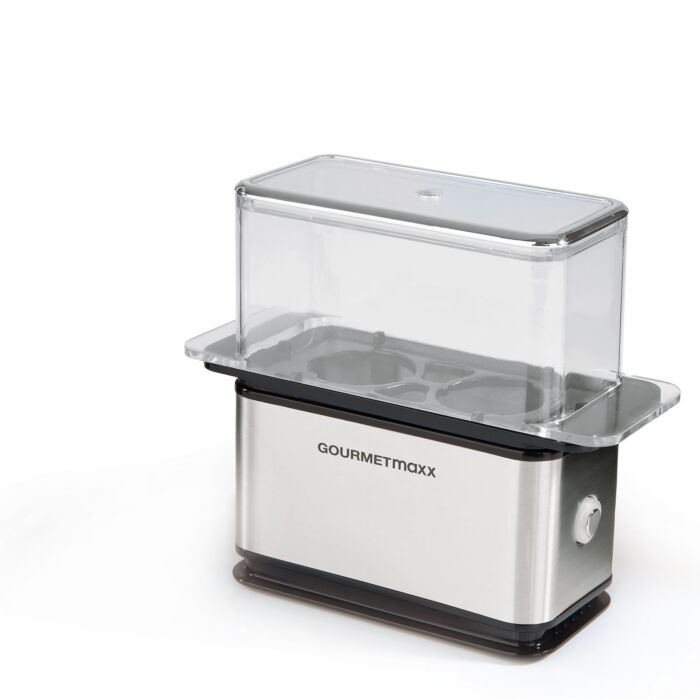 GOURMETmaxx Cuiseur à œufs compact, design moderne, 250 W