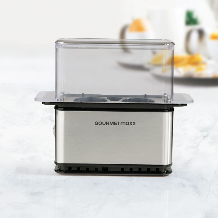 GOURMETmaxx Cuiseur à œufs compact, design moderne, 250 W