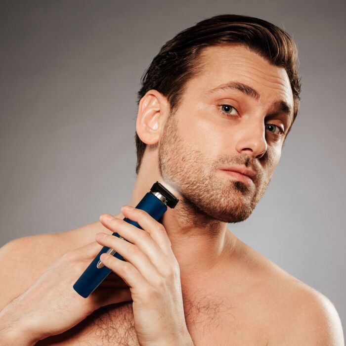Velform Ganzkörperrasierer Full Body Razor, mit LED-Licht und Trimmaufsätzen