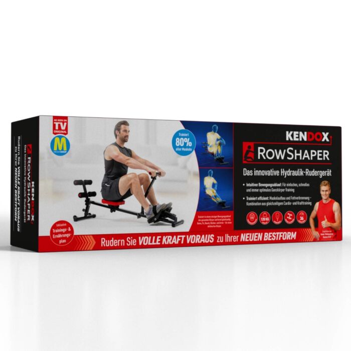 Kendox Rudergerät «Row Shaper», 36 Intensitäten