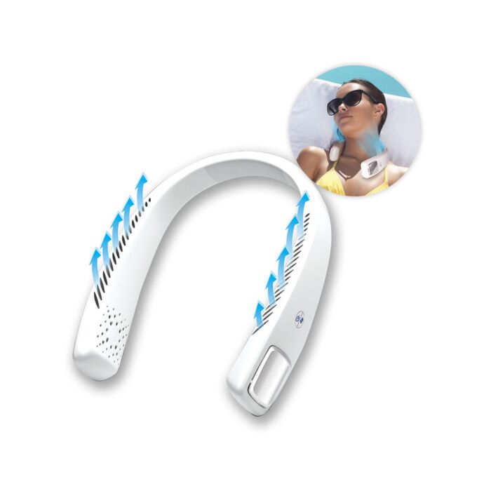 Livington Ventilateur de cou portable Cool 2 Go
