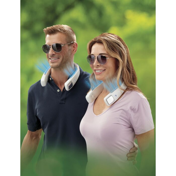 Livington Ventilateur de cou portable Cool 2 Go