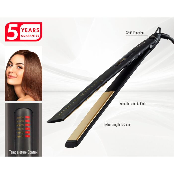 Trisa Haarglätter Essential Glamour mit Keramikplatten