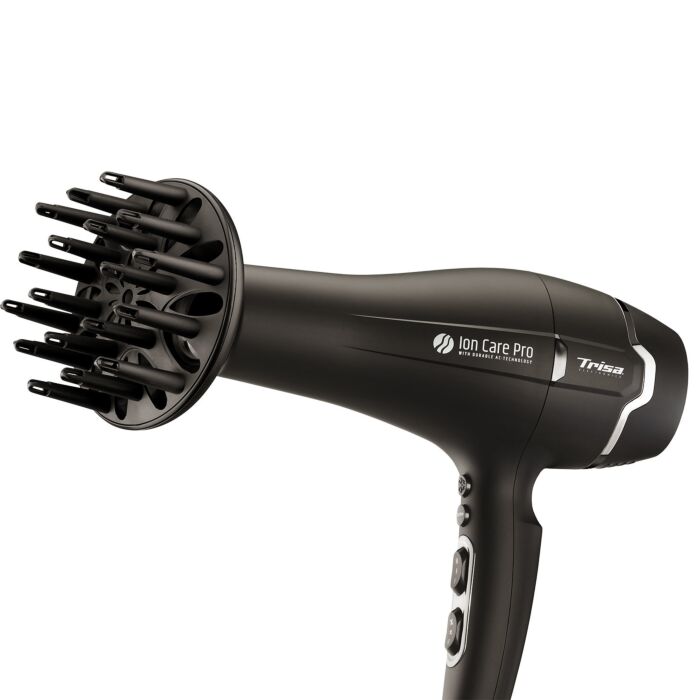 Trisa Haarföhn «ION Care Pro», 2000 W, mit Diffusor & Ondulierdüse