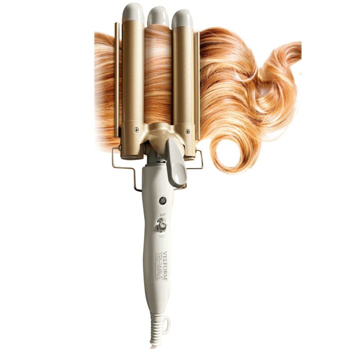 Velform Fer à friser «Tri-Wave Curler», 90 Watt