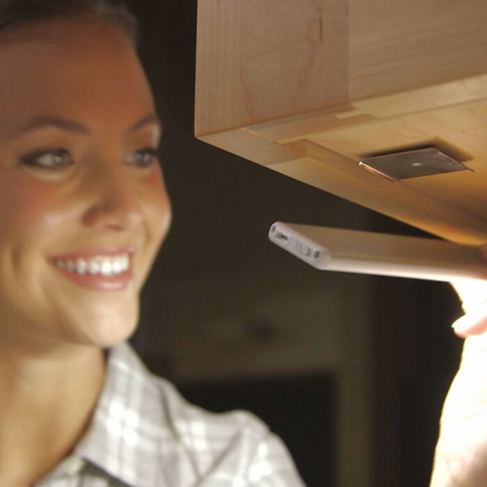 HandyLUX LED-Leiste «Slim Bright», mit Bewegungssensor, wiederaufladbar, 90 Lumen