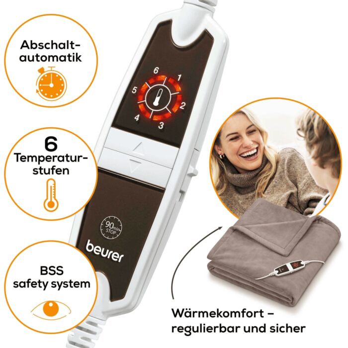 Couverture chauffante Beurer XXL Cosy