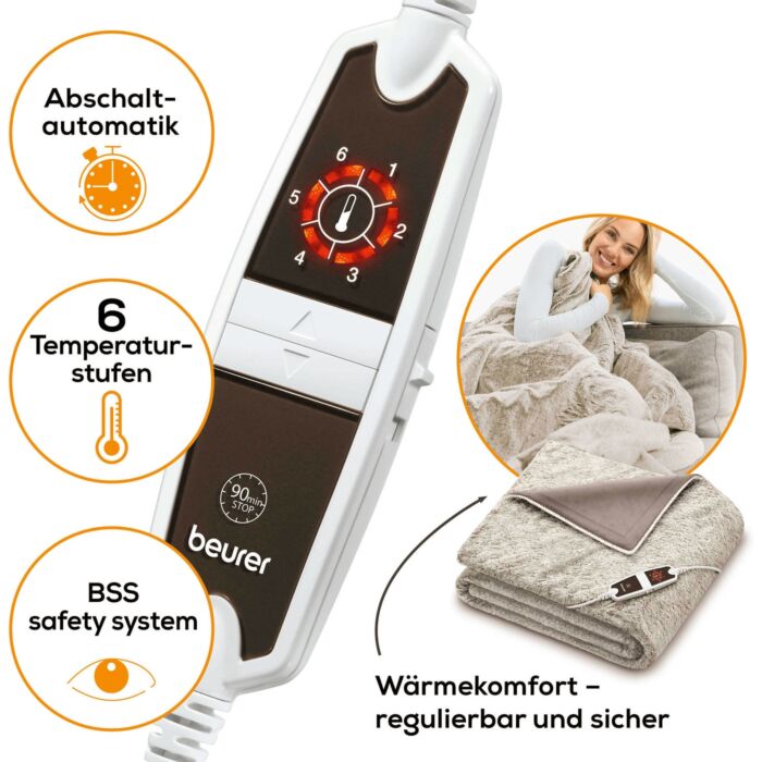 Couverture chauffante Beurer Nordic XXL