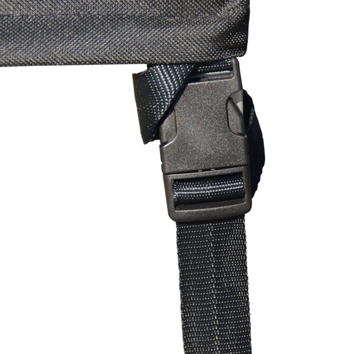 Housse de protection pour canapé de jardin, 220x100x80 cm, noire, sac de transport inclus