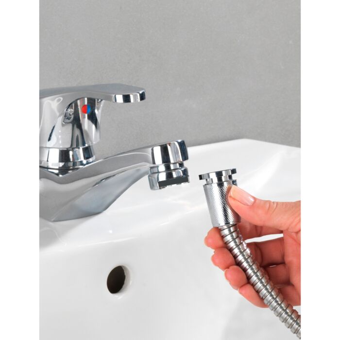 Douchette lavabo avec fermeture rapide Easy-Clip, flexible 150 cm