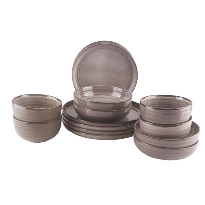 Geschirr-Set «Pruna», 16-teilig