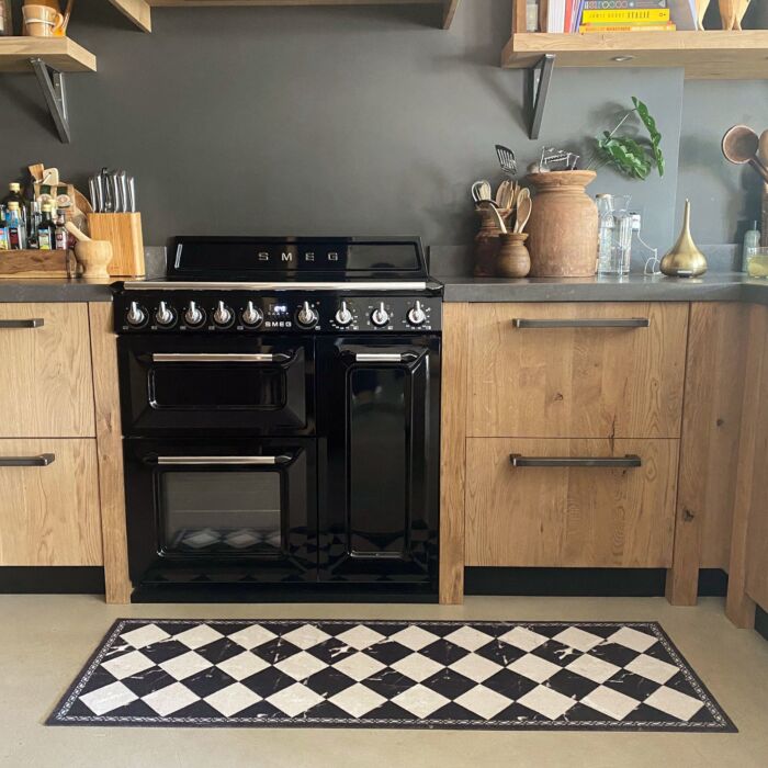 Tapis de cuisine Cook & Wash Checker 50x150 cm