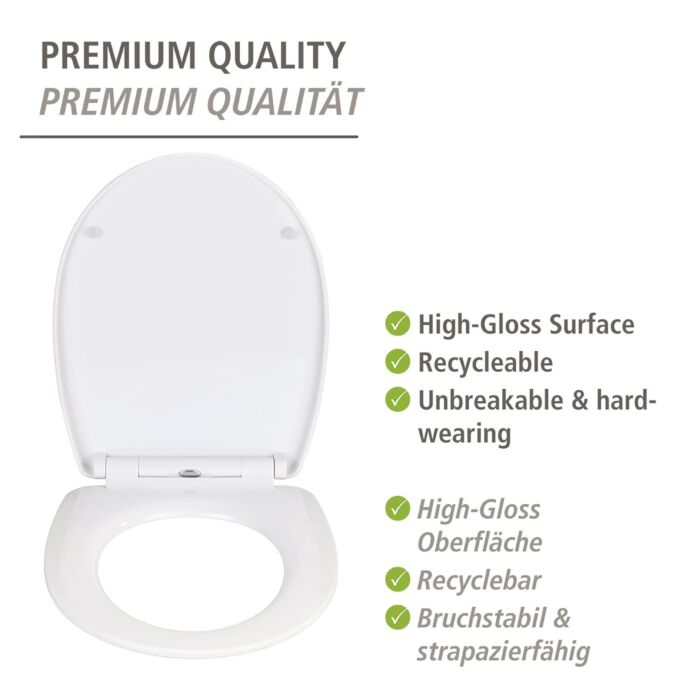 WC-Sitz Yak, Absenkautomatik, Thermoplast