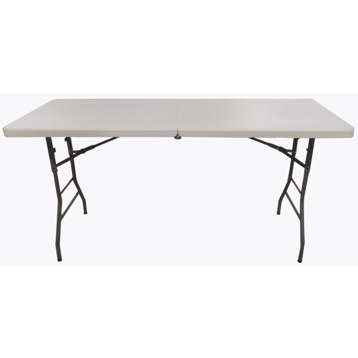 Table pliante, réglable en hauteur et résistante aux intempéries