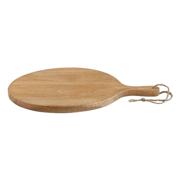Mangoholz-Schneidebrett rund main product photo