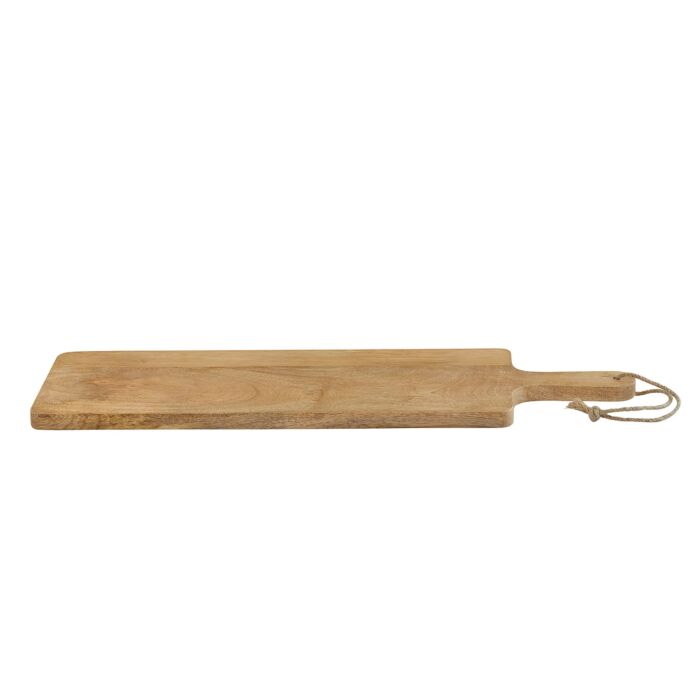 Planche à découper en bois de manguier, rectangulaire main product photo
