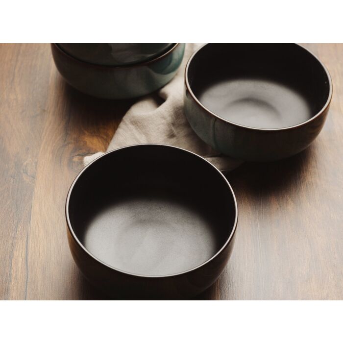 LUNASOL Schalen «Elements Night», 4er Set, Ø 16 cm
