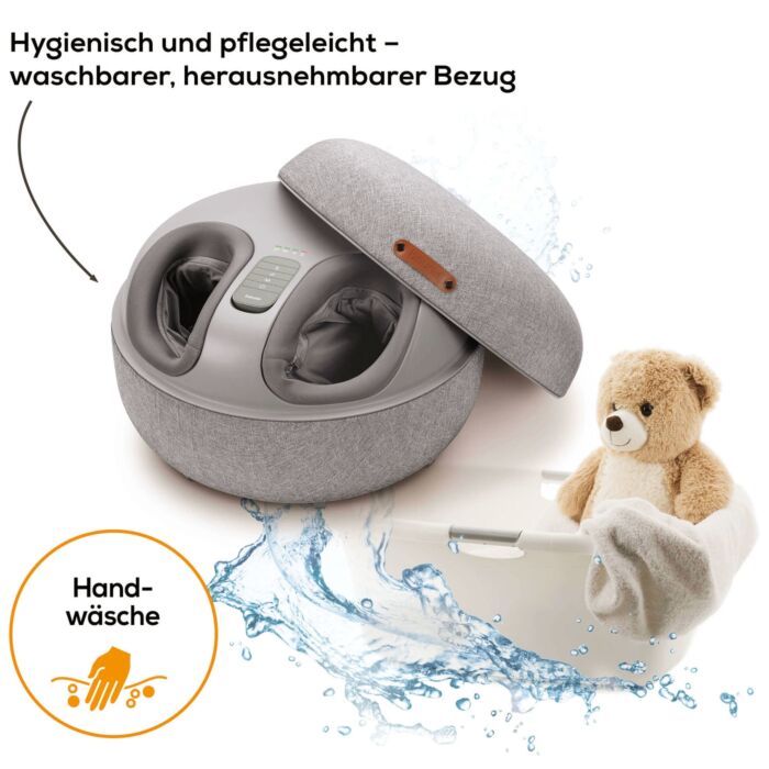 Appareil de massage Shiatsu pour les pieds Beurer FM 120, avec fonction chaleur et massage par compression d'air