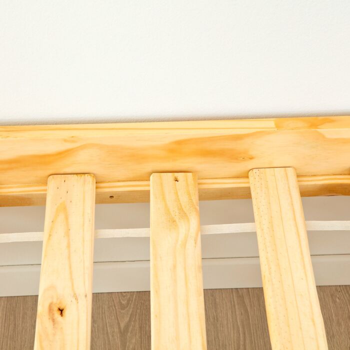 Roll-Lattenrost aus massivem Kiefernholz, 90x200 cm