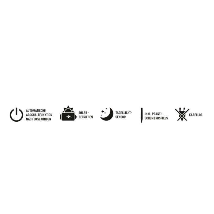 Lampe d'extérieur Panta® TrioSolar