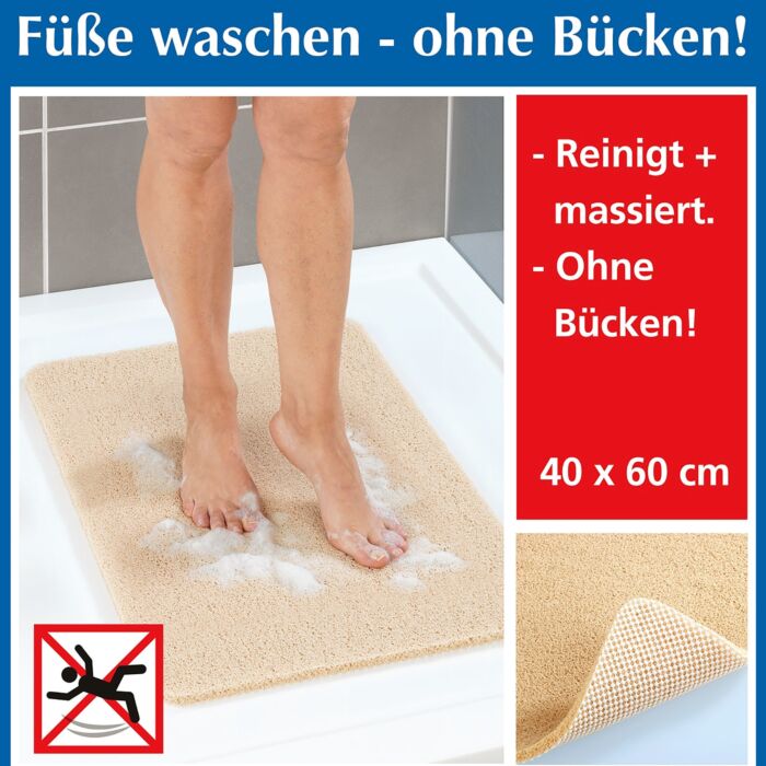 Wellness Duschmatte, schnell trocknend