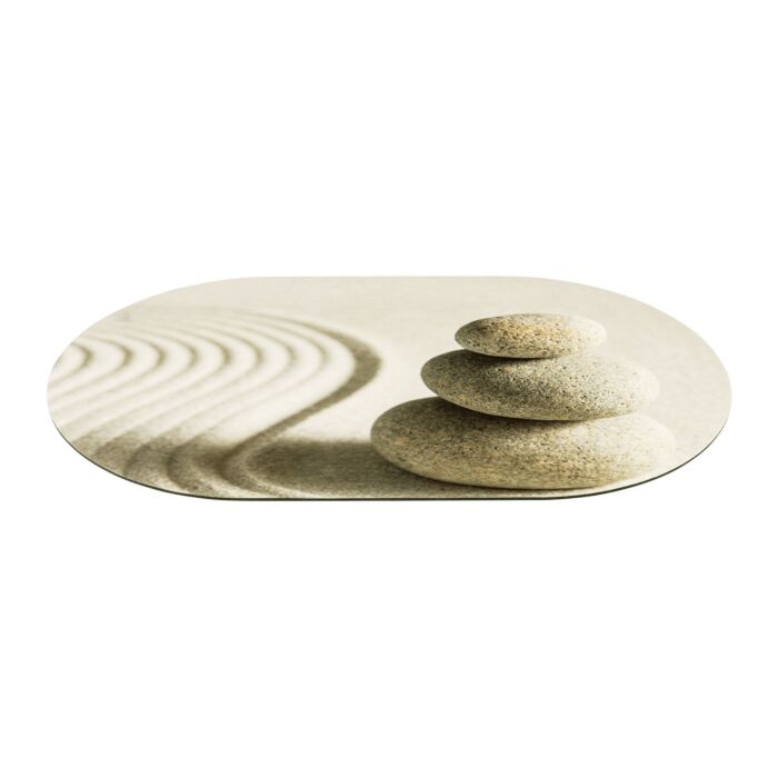 Tapis de douche et de bain «Zen», hautement absorbant, 80x50 cm