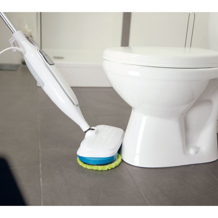 Livington rotierender Dampfreiniger «Steam Twister», weiss