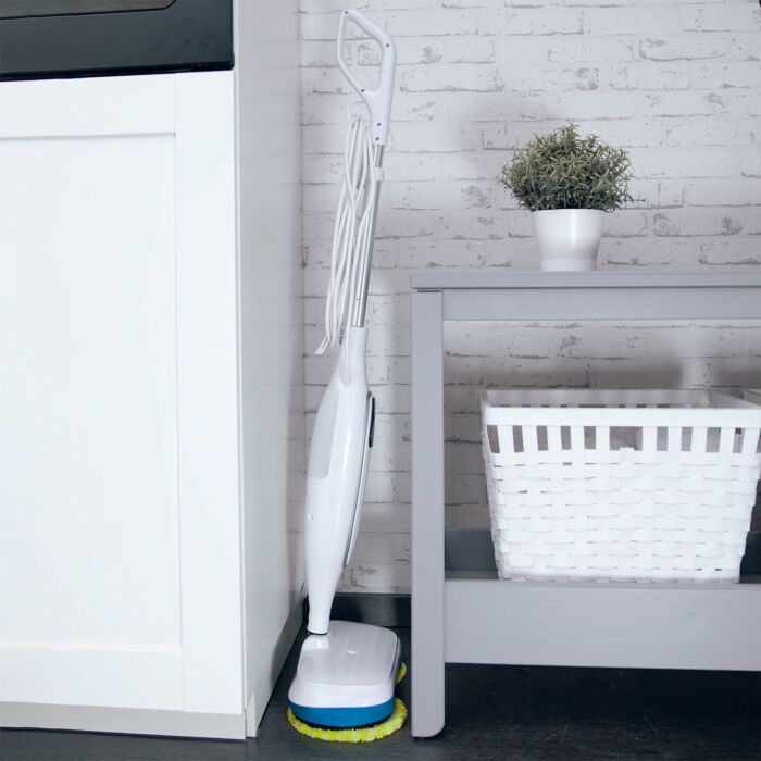 Livington rotierender Dampfreiniger «Steam Twister», weiss