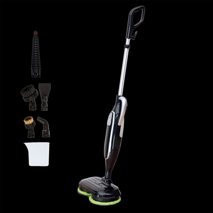 Livington rotierender Dampfreiniger «Steam Twister», weiss