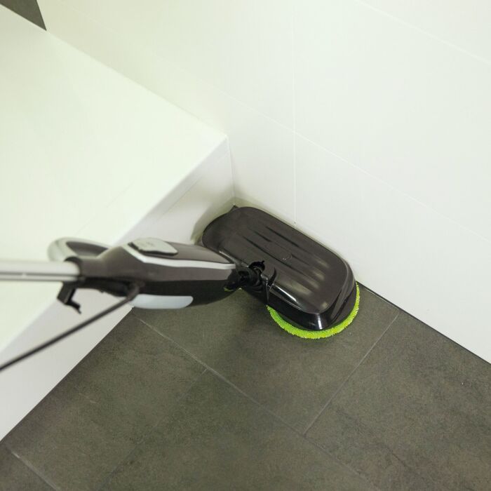 Livington rotierender Dampfreiniger «Steam Twister», weiss