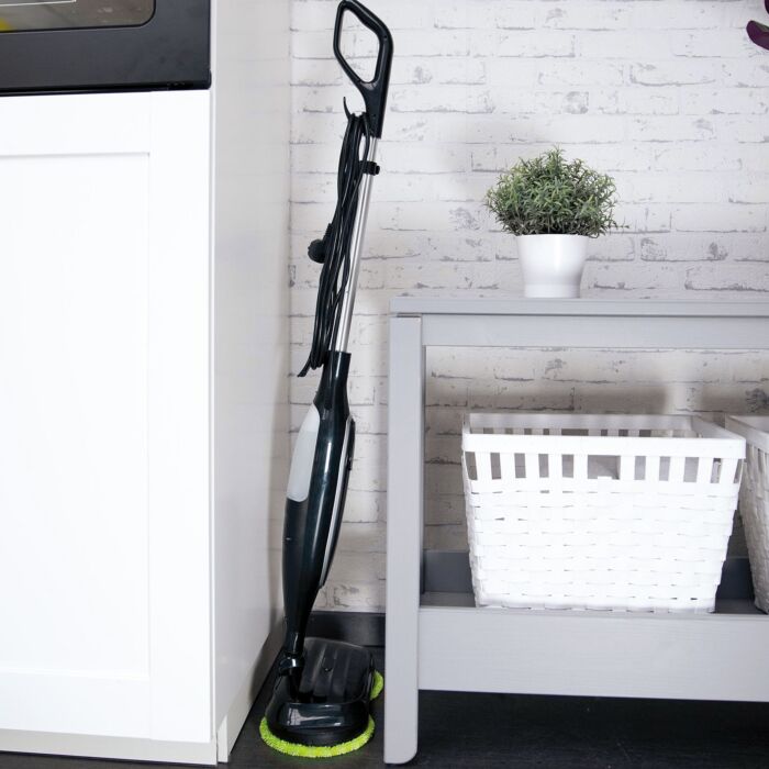 Livington rotierender Dampfreiniger «Steam Twister», weiss