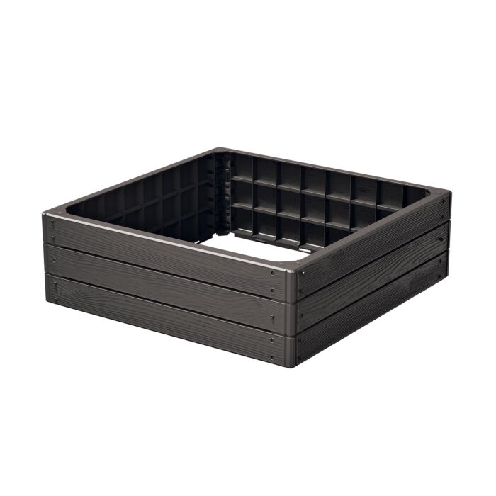 Palisade «Base Woody», plastique aspect bois