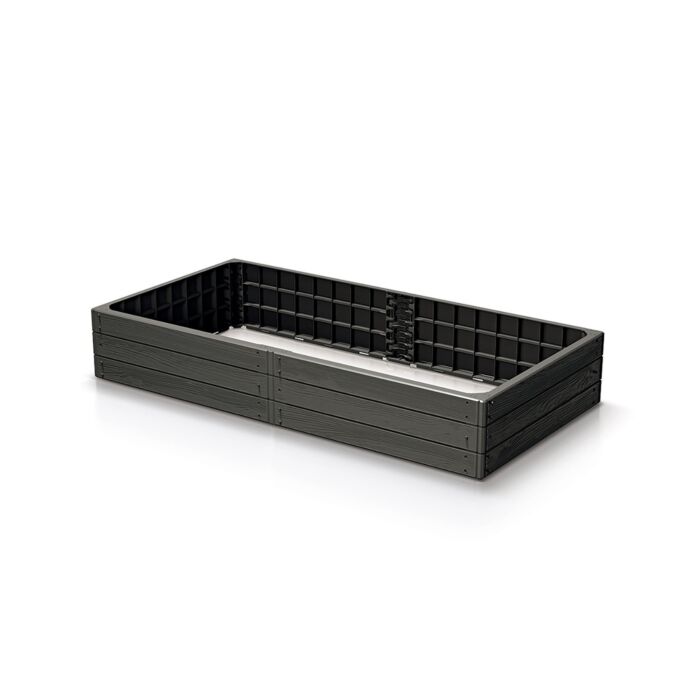 Palisade «Base Woody», plastique aspect bois