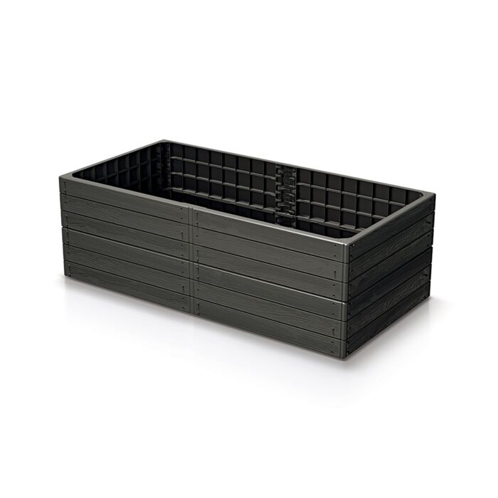 Palisade «Base Woody», plastique aspect bois