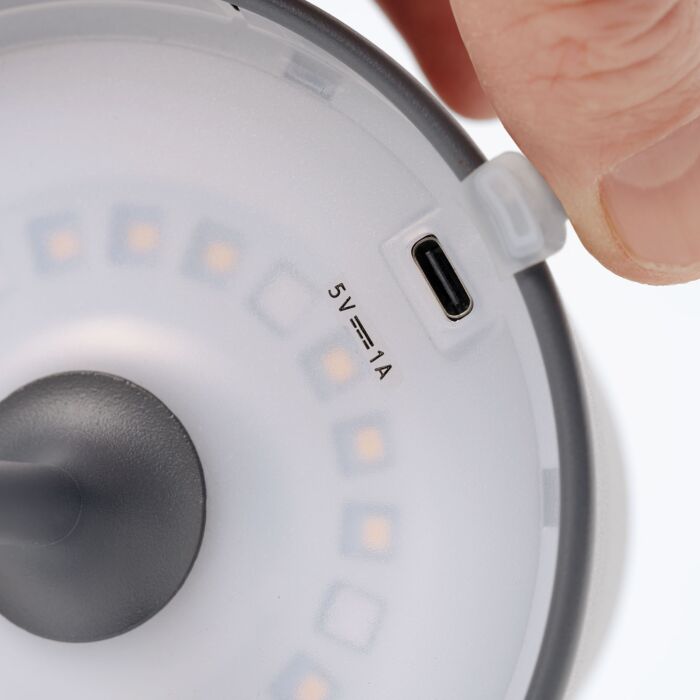LED-Tischleuchte, dimmbar, mit Farbwechsel und USB-Ladekabel