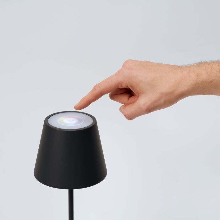 LED-Tischleuchte, dimmbar, mit Farbwechsel und USB-Ladekabel