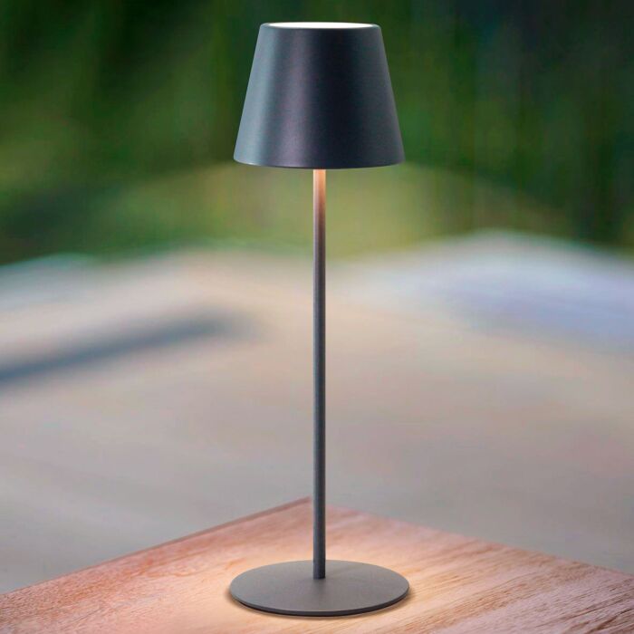LED-Tischleuchte, dimmbar, mit Farbwechsel und USB-Ladekabel