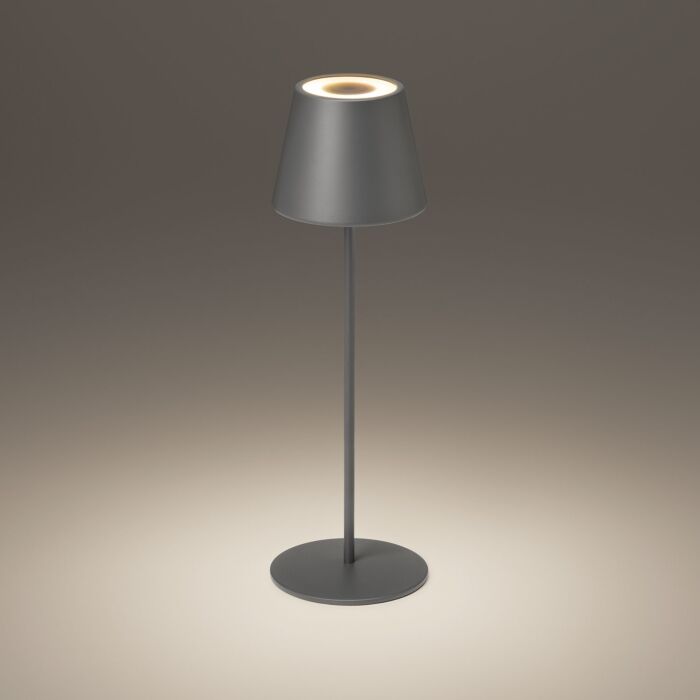 LED-Tischleuchte, dimmbar, mit Farbwechsel und USB-Ladekabel