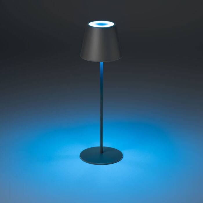 LED-Tischleuchte, dimmbar, mit Farbwechsel und USB-Ladekabel