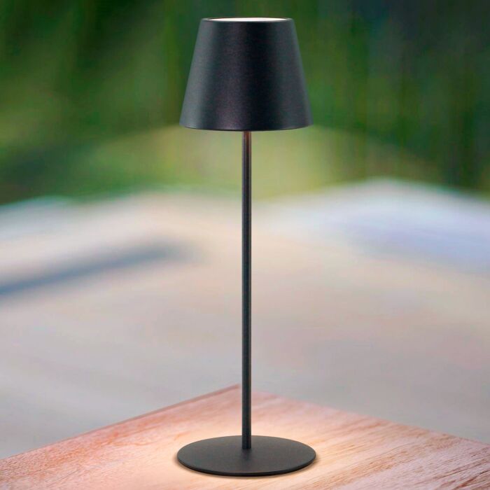 LED-Tischleuchte, dimmbar, mit Farbwechsel und USB-Ladekabel