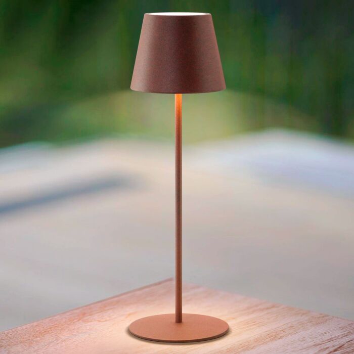 LED-Tischleuchte, dimmbar, mit Farbwechsel und USB-Ladekabel